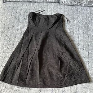J. Crew Elegant Black Strapless Dress